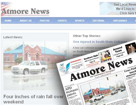Fletcher is a reporter with the Atmore News. . Atmore news